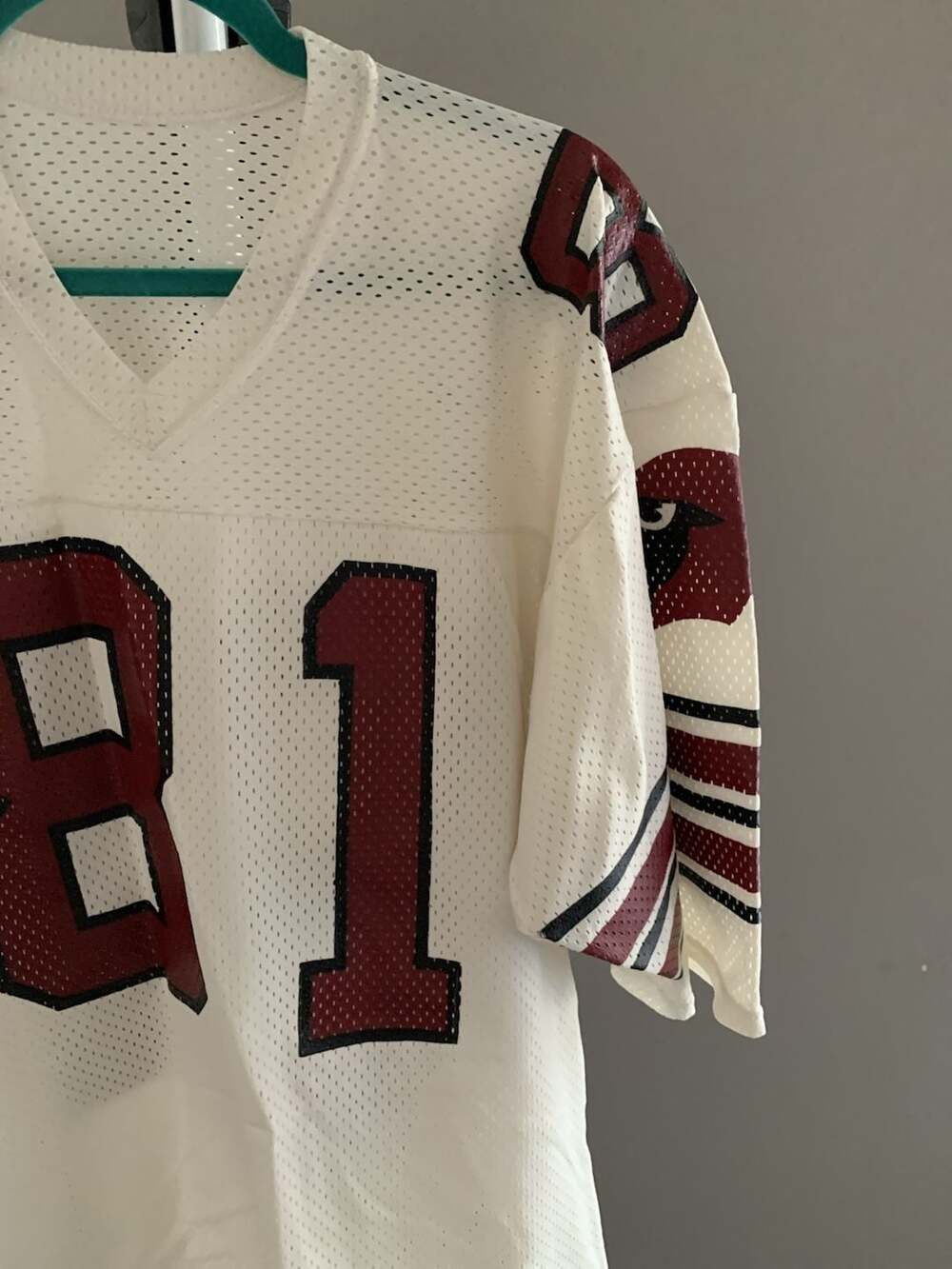 Vintage St. Louis Cardinals #81 Football Jersey Sand-Knit - Picture 3 of 8